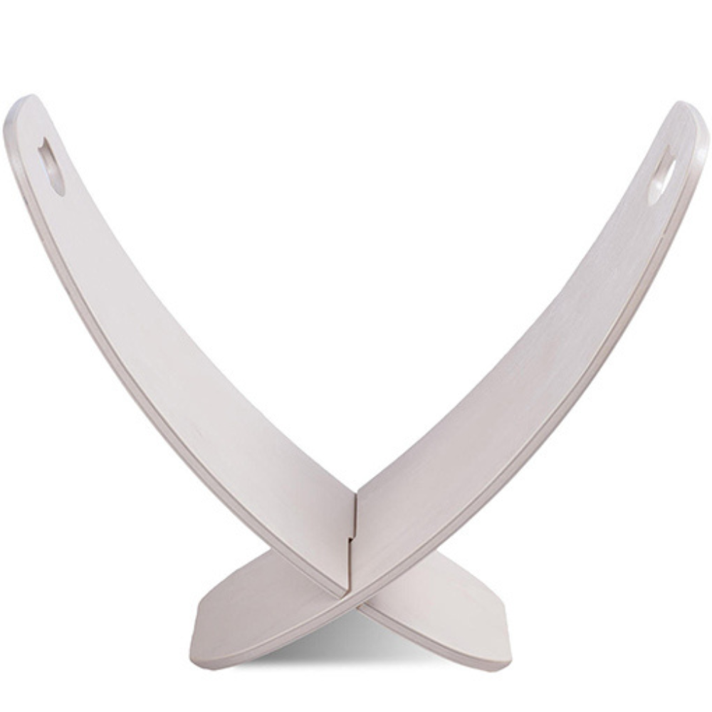 Log Rack White