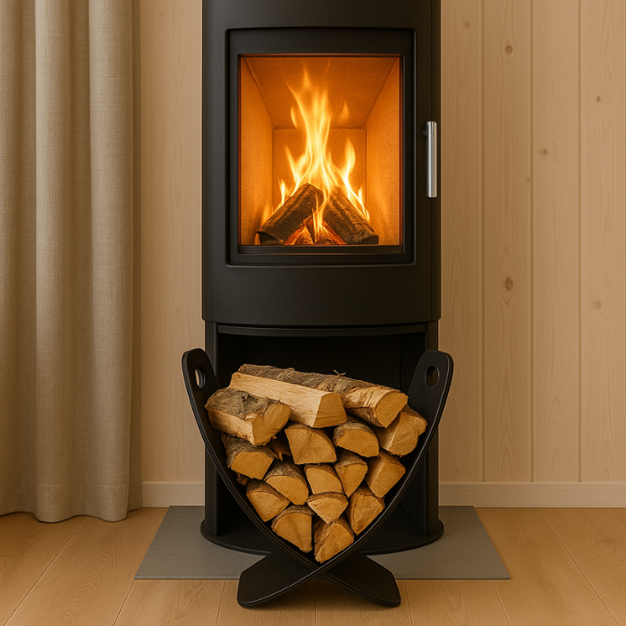 Log Rack Black