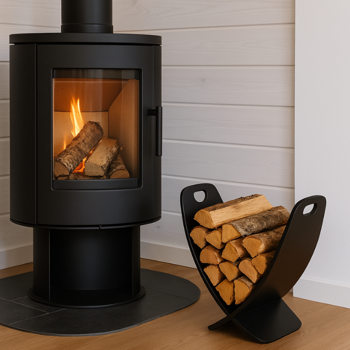 Log Rack Black