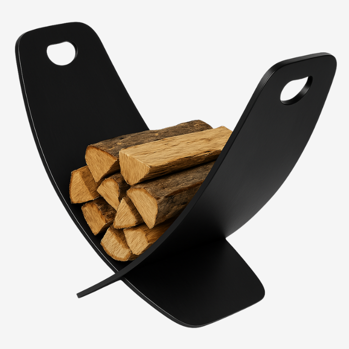Log Rack Black